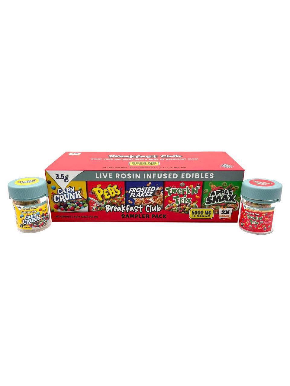 Breakfast Club Live Rosin Infused Edibles