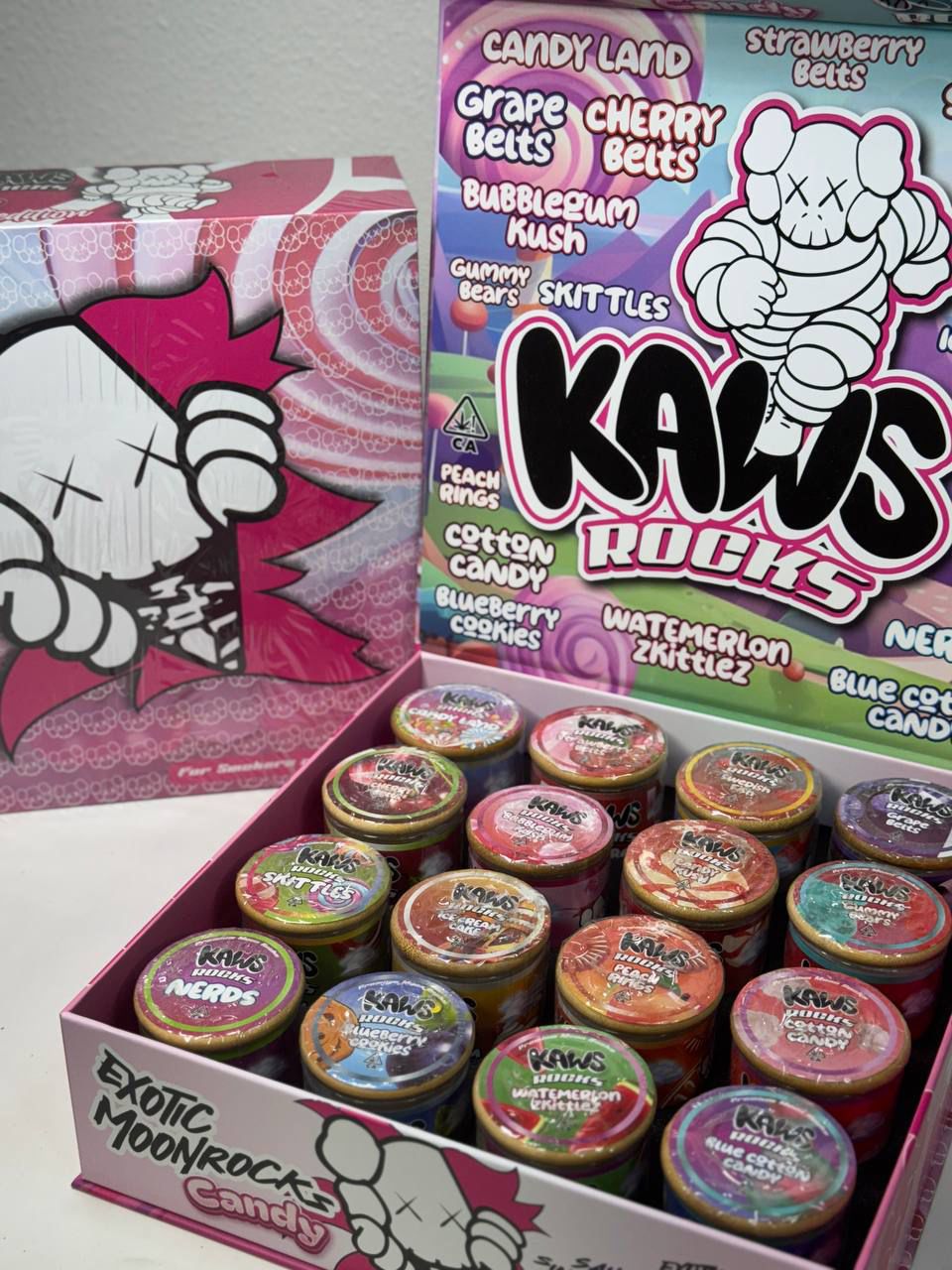 KAWS Moon Rocks