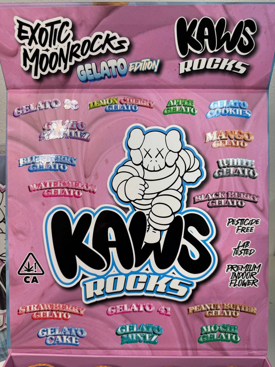 KAWS Moon Rocks
