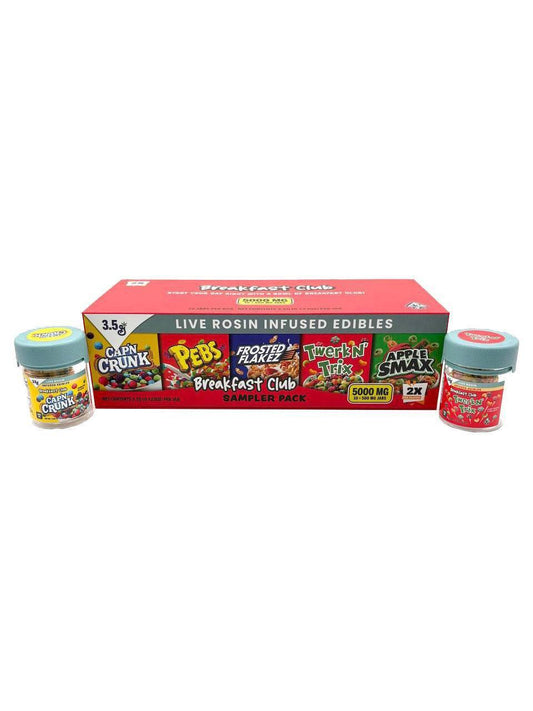Breakfast Club Live Rosin Infused Edibles